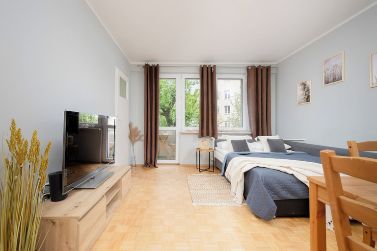 Bedroom 3, Wilanowska Studio Warsaw by Renters, Warsaw