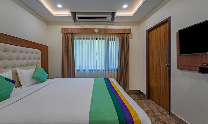 Bedroom 3, Treebo Aaravi Residency, 800 Mtrs From Promenade Beach, Puducherry