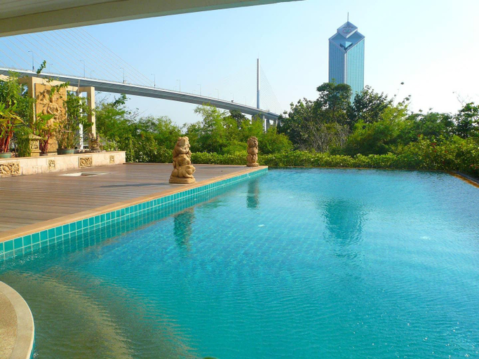 Nice 2BR Apt, Riverside and close to Asiatique, Yannawa