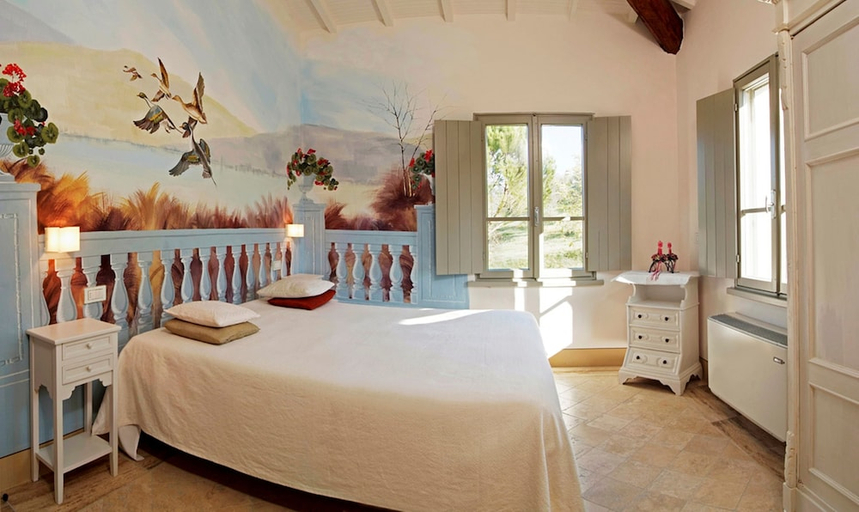 Bedroom 2, Poderi Arcangelo, Siena
