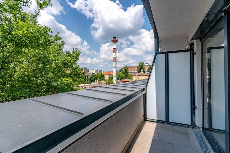 Balcony/terrace 2, Magnolia GreenTop Apartment, Budapesti