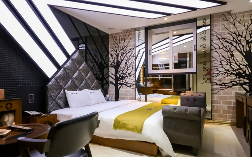 Bedroom, Donghae Luxury Java Self Check-in Motel, Donghae
