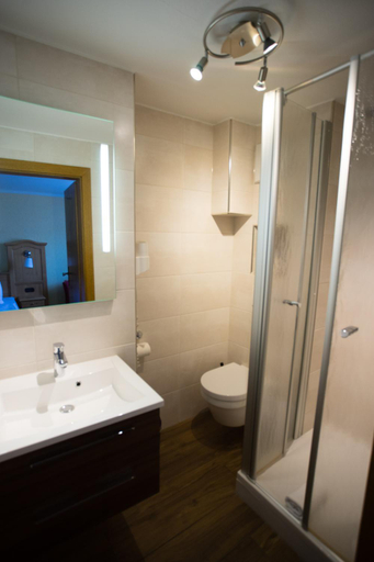 Bathroom 2, Gasthof Meindl, Cham
