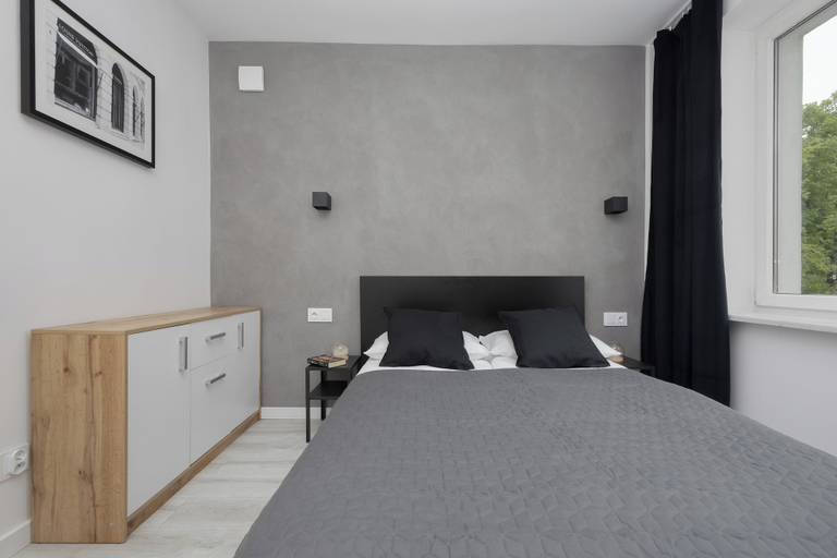 Bedroom 3, Elegant Apartment in Warsaw by Renters, Warsaw