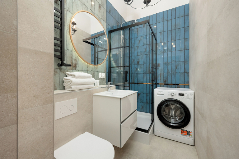 Bathroom 4, Apartment With Mezzanine by Renters, Środa Śląska