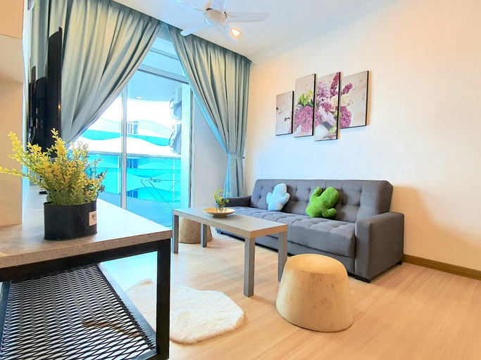 Bedroom 1, Melaka | The Wave Residences with Unifi! [A2313], Malacca City