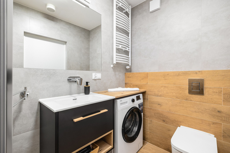 Bathroom 4, Apartment With Parking & A/C by Renters, Kołobrzeg