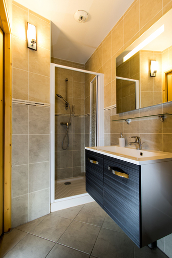 Bathroom 5, Hôtel Lac Bleu 1650, Savoie