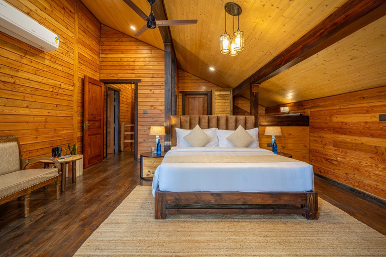 Bedroom 2, amã Stays and Trails The Malabar Villa Hibiscus, Kozhikode, Kozhikode