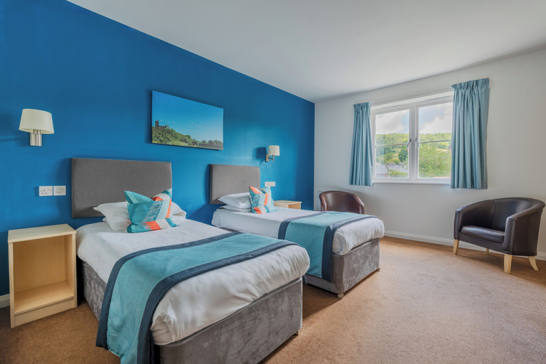 Bedroom 3, Wookey Hole Hotel, Somerset