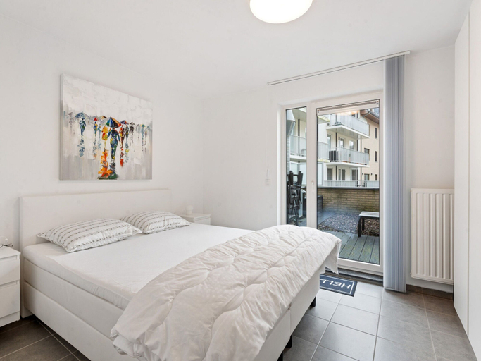 Bedroom, Apartment Close to the Seafront, West-Vlaanderen