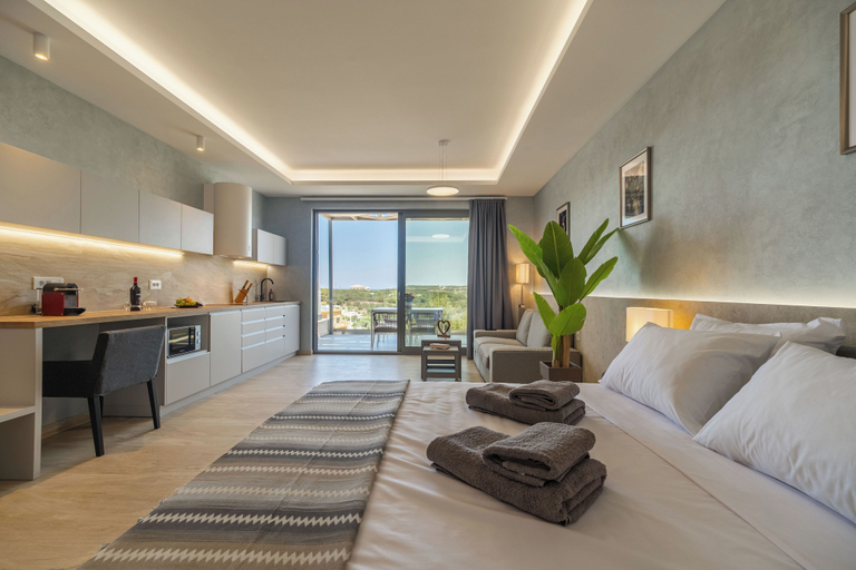 Bedroom 4, Amour Relax Hotel, Crete