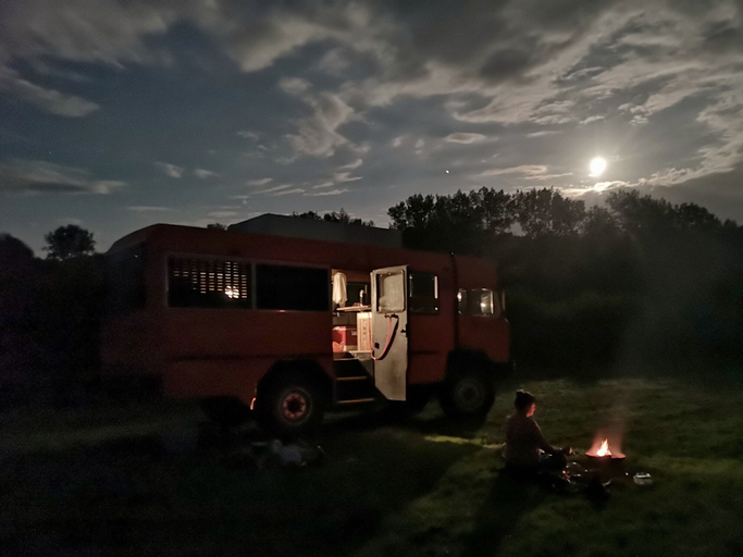 Bedroom 3, Vintage all Terrain Italian Army Truck, East Sussex