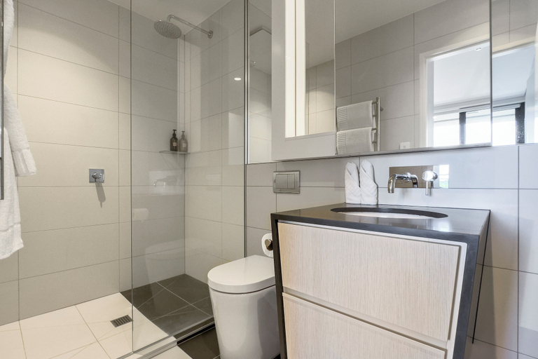 Bathroom 3, The Grace Apartments by Urban Rest, Waitakere