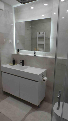 Bathroom, Apartment Borovje-river View 4, Zagreb