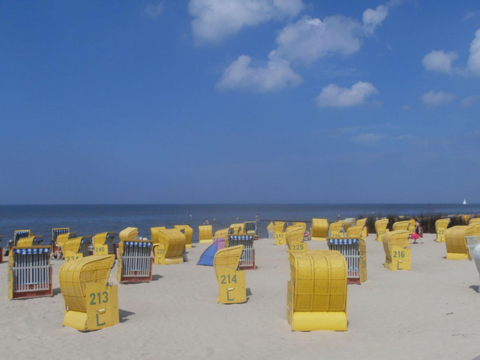 View from property 3, 152 in the Trafalgar House, Cuxhaven