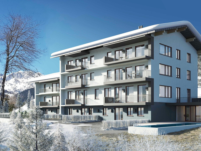 Exterior & Views 2, Apartment With Shared Infinity Pool, Sankt Johann im Pongau