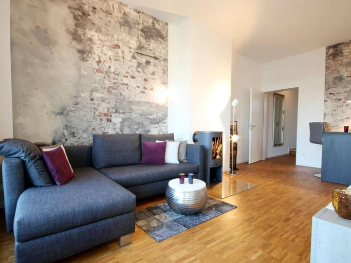 Living area 3, Beachfront Penthouse in Binz, Vorpommern-Rügen