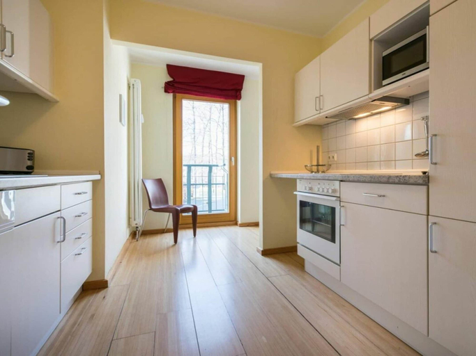 Private kitchen, Apartment With 1 Bedroom and Balcony, Vorpommern-Greifswald