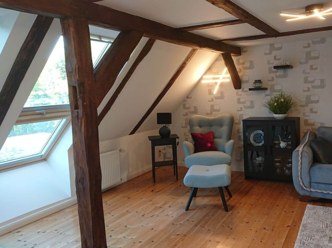 Living room, Holiday Apartment Red Milan, Nordwestmecklenburg