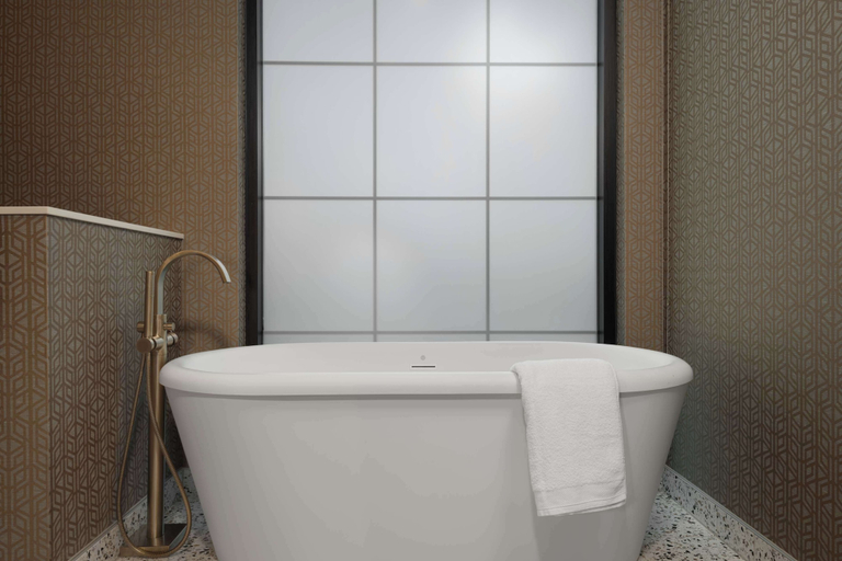 Bathroom 4, Hotel Nickel Plate Fishers, Tapestry Collection By Hilton, Hamilton
