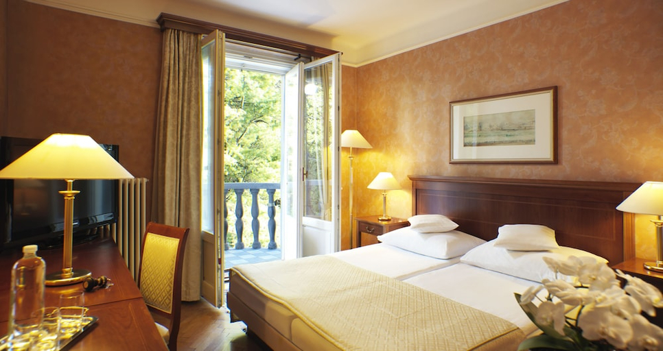 Bedroom 3, Grand Hotel Toplice, Bled