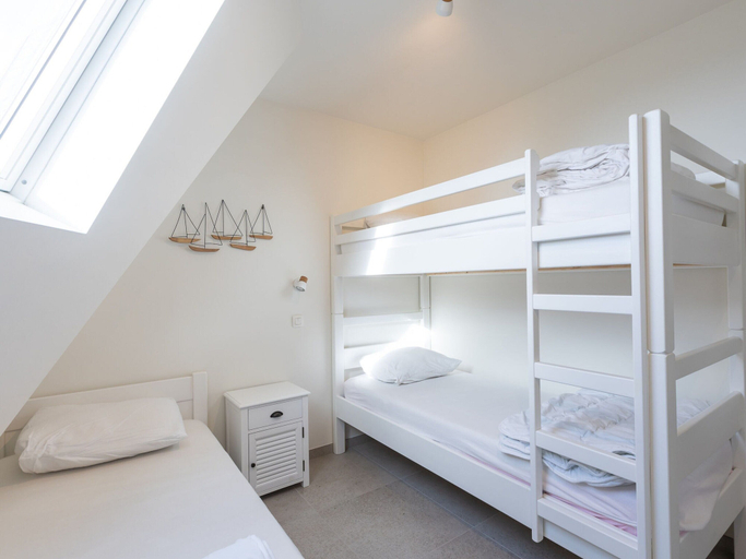 Bedroom 2, Vakantiestraat 4 Coastal Nest, West-Vlaanderen