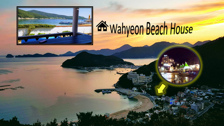 Wahyeon Beach House: Right on the Beach!, Geoje