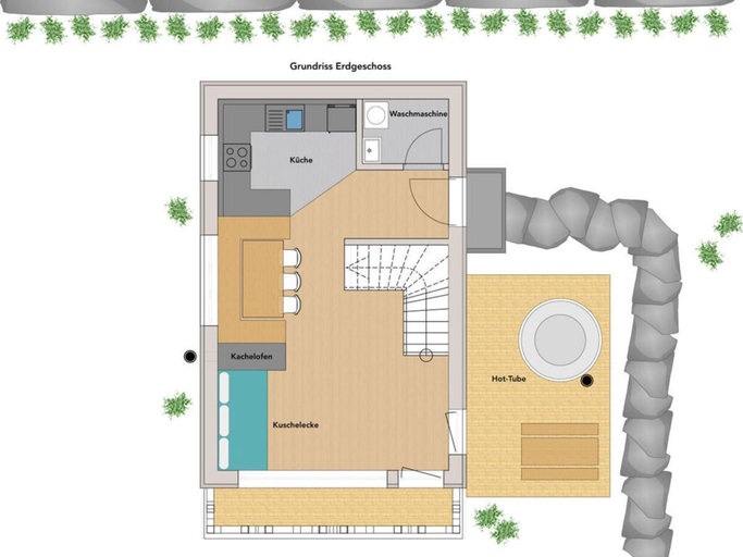 Floor plan 5, Oma Ludwin 1 Comfortable Holiday Residence, Ortenaukreis
