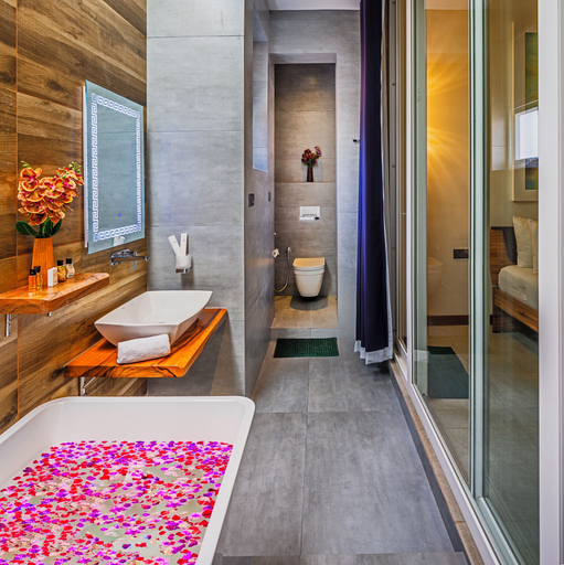 Bathroom 4, The Palace by Ocean, Balapitiya