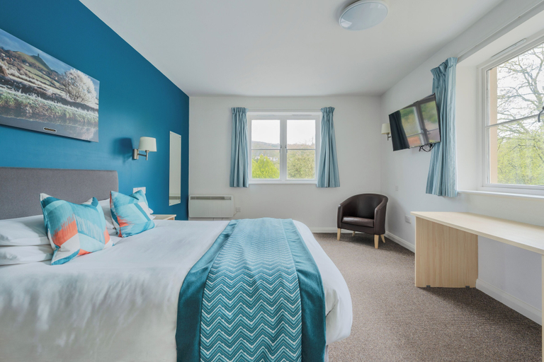 Bedroom 2, Wookey Hole Hotel, Somerset