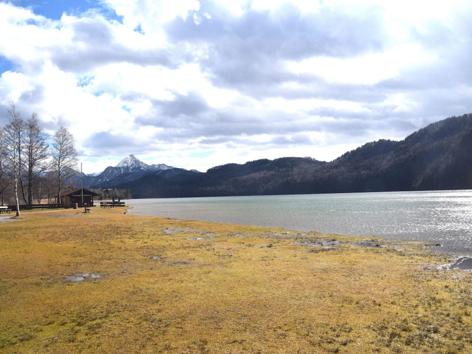 View from property 1, Comfort With Garden Views, Ostallgäu