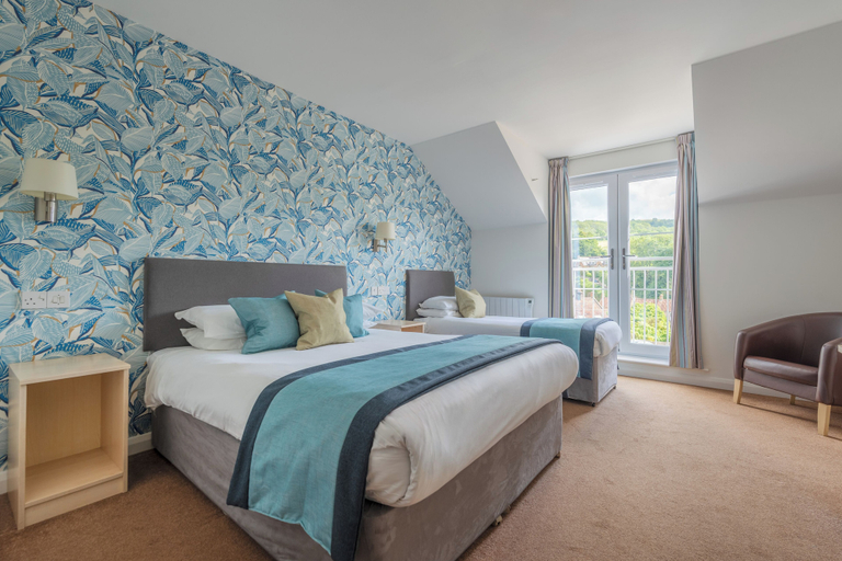 Bedroom 3, Wookey Hole Hotel, Somerset