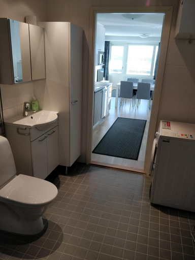 Bathroom 2, Kotimaailma Apartments Rovaniemi, Lapland
