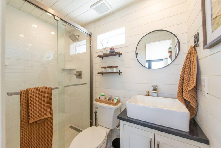 Bathroom 5, New The Cowboy Boots-shipping Container Home, Brewster