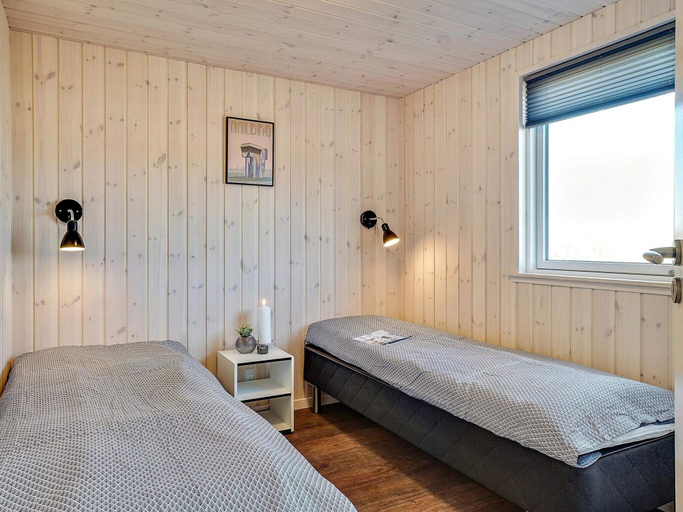 Bedroom, 5 Star Holiday Home in Grenaa, Norddjurs
