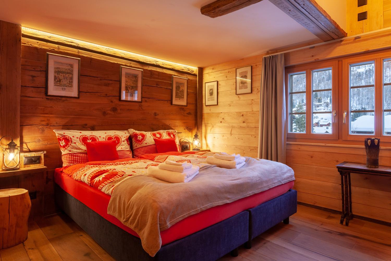 Bedroom 2, Chalet Schuler, Visp