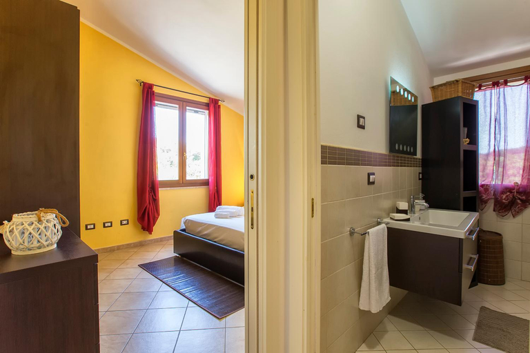 Bedroom, Villa Pedra Alghero - appartamento in villa con piscina, Sassari