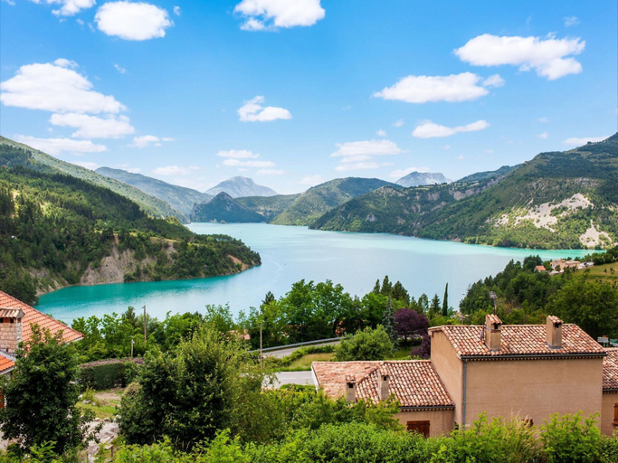 View from property 5, Holiday Home in Saint-julien-du-verdon With Garden, Alpes-de-Haute-Provence