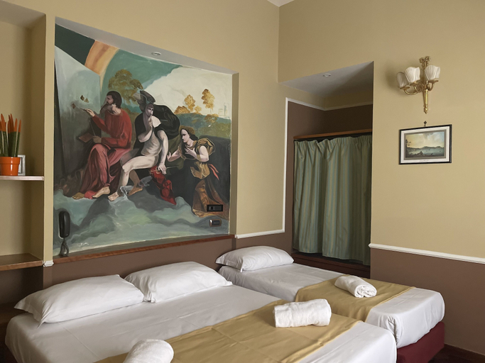 Bedroom 2, Hotel Suite Ares, Napoli