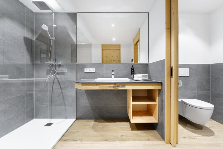 Bathroom 4, SCHWARZENBACH - Apartments & Rooftop Pool, Breisgau-Hochschwarzwald