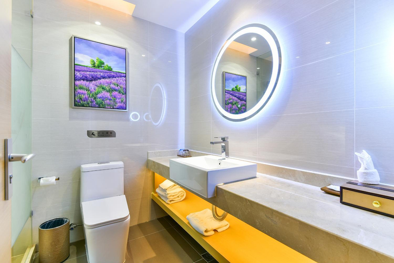 Bathroom 4, Lavande Hotels Shanghai Jiading Xincheng Stadium, Shanghai