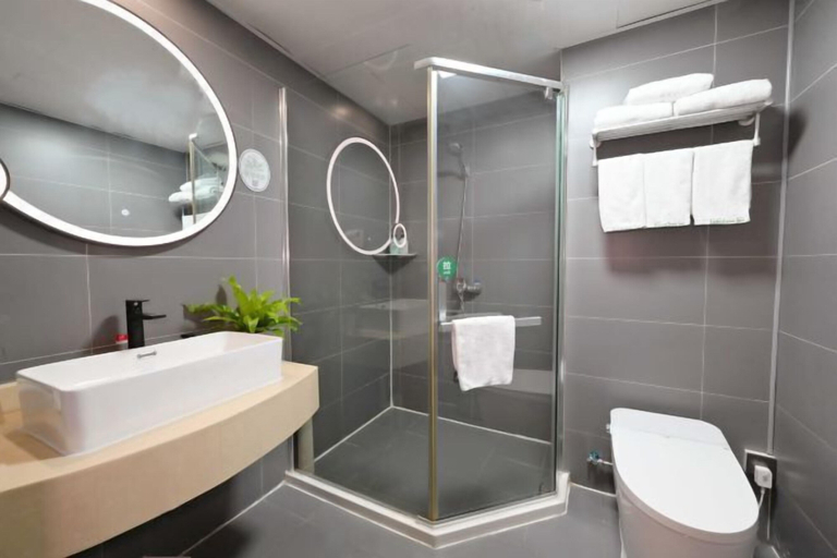 Bathroom 4, GreenTreen Alliance Hotel Suzhou Mudu Town Jinshan Road Branch, Suzhou