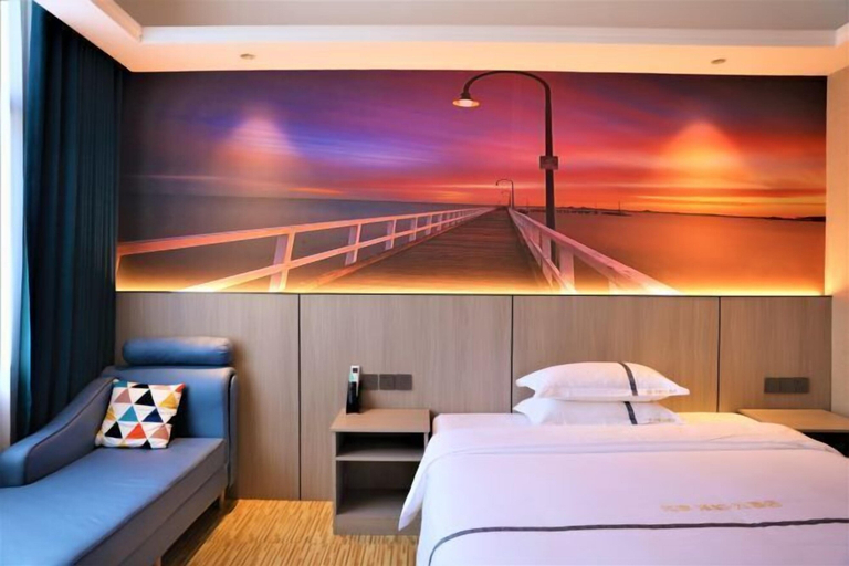 Bedroom 3, Nandan Home Inn Paibaiyun Hotel, Hechi