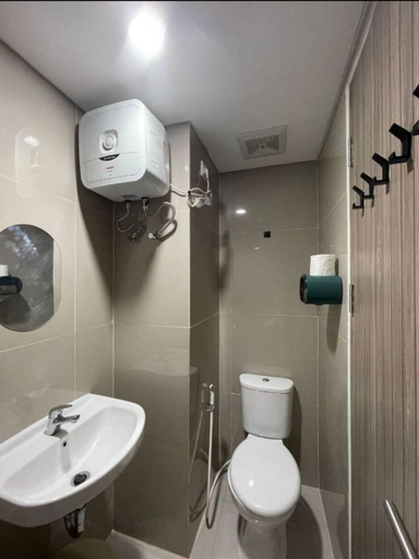 Bathroom, Apartmen The Bay Super Blok Lampung City, Bandar Lampung