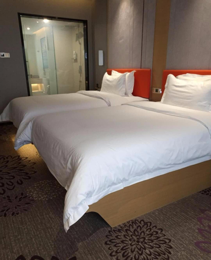 Bedroom 2, 7Days Premium Chengdu Global Center New Exhibition Branch, Chengdu