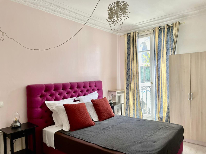 Bedroom 4, Haussmann Opera Penthouse130M2 Exclusive full 4floors Stone Balcony (4 bedrooms), Paris