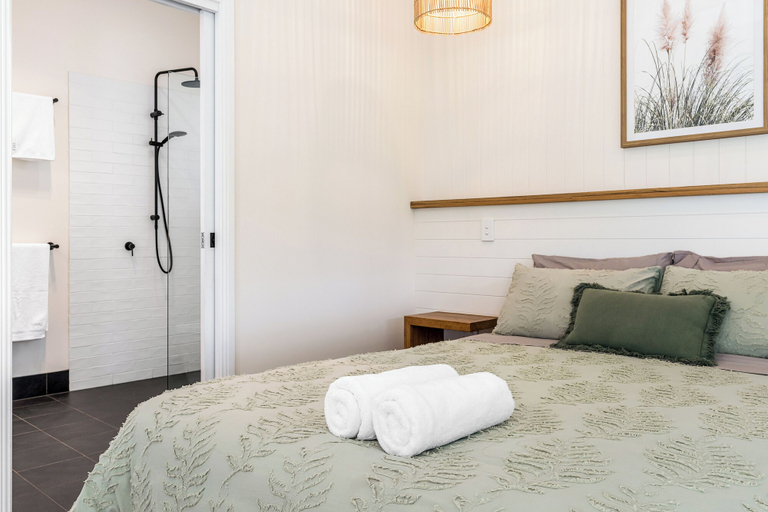Bedroom 2, Forget Me Not Farm Cottages, Byron