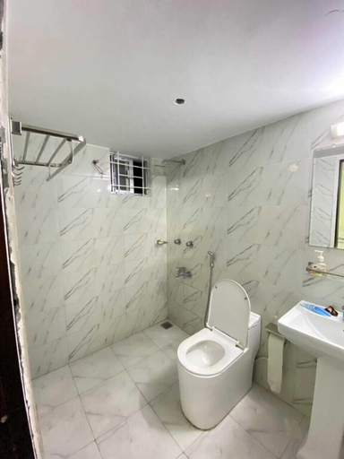 Bathroom 4, Hotel White Stone, Dhaka
