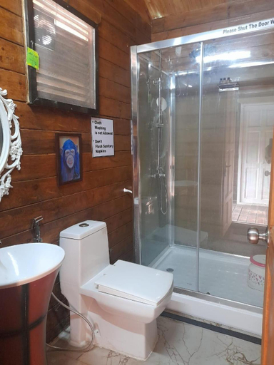 Bathroom 5, Coastal Bay Inn by Green Apple Stays, Raigarh